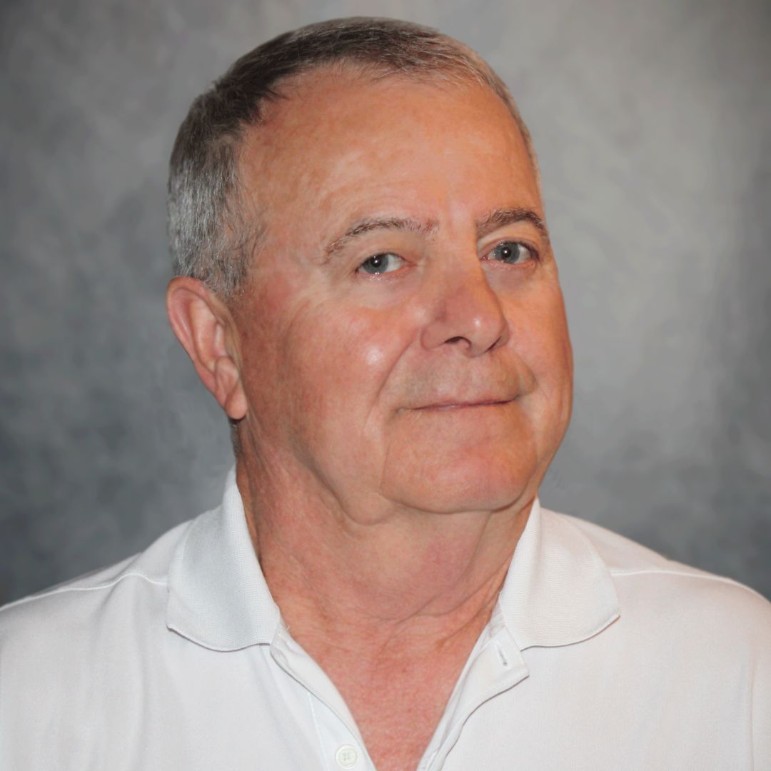 A headshot of Buddy Rogers, Aries' Central Regional Sales Manager in Pasadena, TX. He is wearing a white collared shirt.